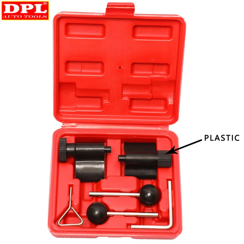 6 ชิ้น Universal ดีเซลเครื่องยนต์ Timing Cam Crank ล็อคชุดเครื่องมือสําหรับ VW AUDI T10050 T10100