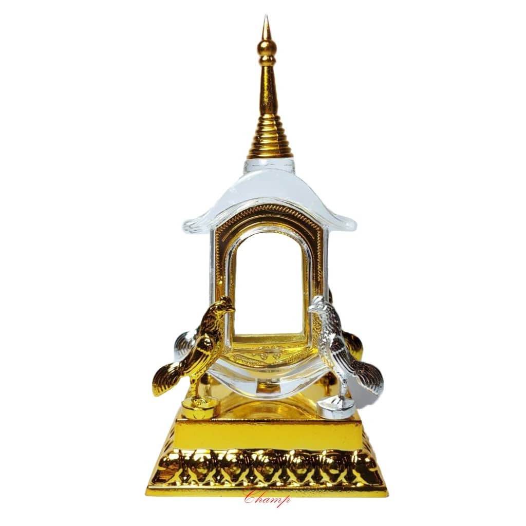 T Gold Silver Rooster aikai Amulets ประณีตฐาน Release Car/ในร่ม Amulets Amulets พระพุทธรูปกรอบ