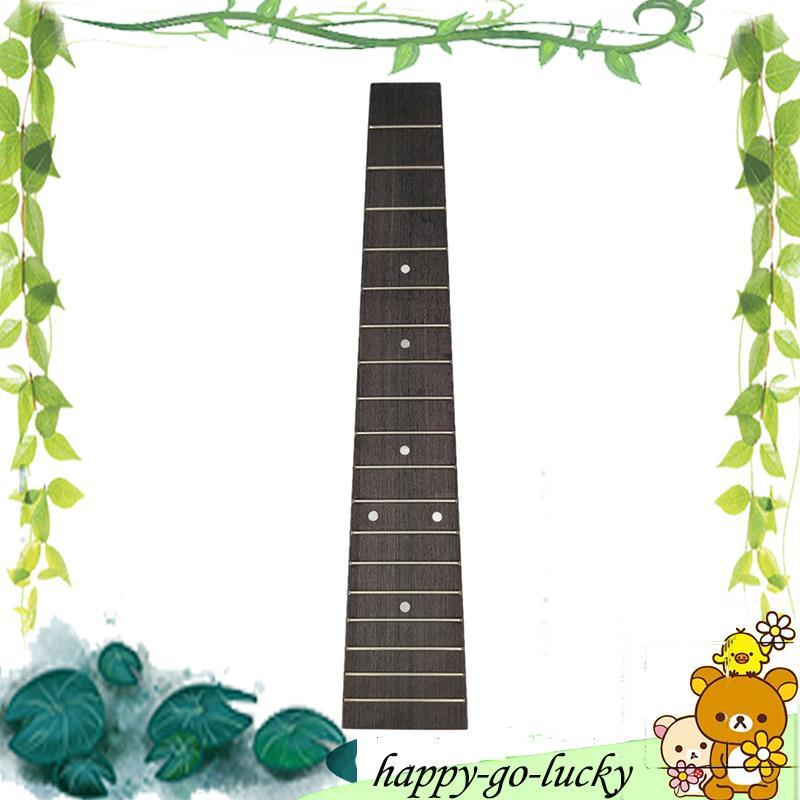 Fretboard Ukulele Fingerboard สําหรับ 26 นิ้ว Tenor Ukulele 18 Fret Fretboard DIY อะไหล่เปลี่ยน