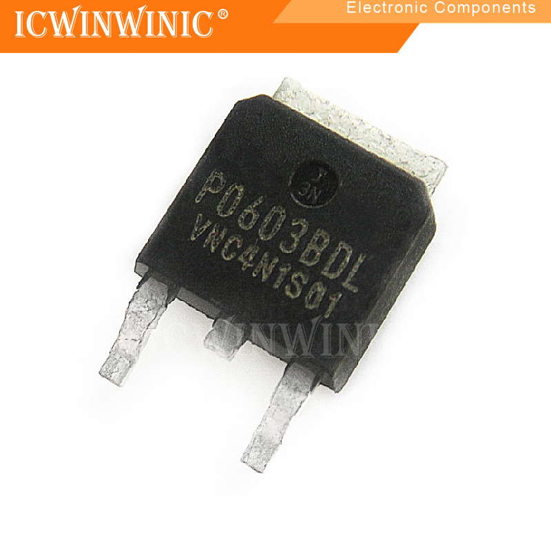 5 ชิ้น P0603BDG P0603BDL P0603 TO-252 IC วงจรรวม