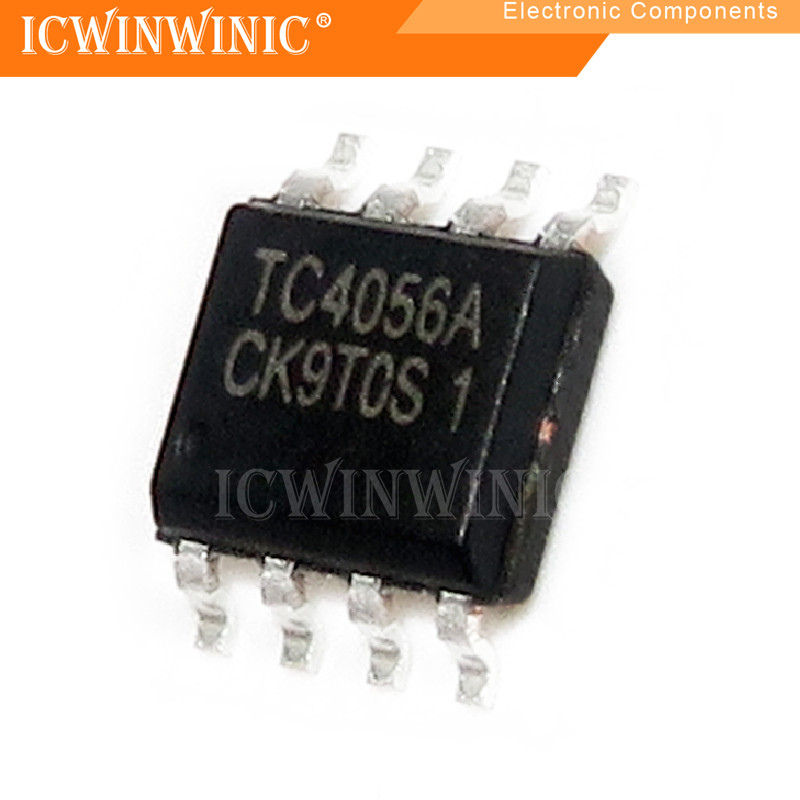 5 ชิ้น TC4056A TC4056 SOP-8 ส่วนประกอบอิเล็กทรอนิกส์