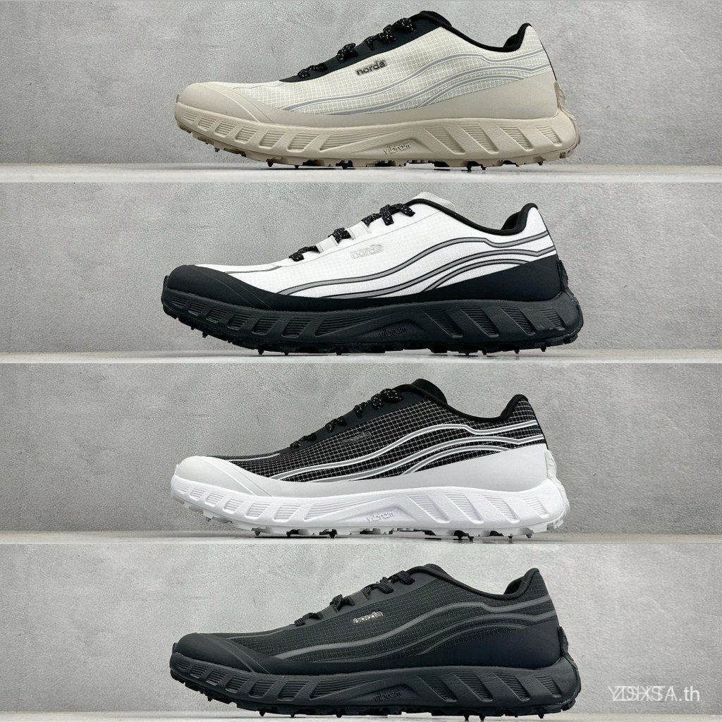 Norda NORDA 002 Trail Running Shoes Unisex น้ําหนักเบา กันลื่น และทนทาน เหมาะสําหรับการวิ่งกลางแจ้งแ