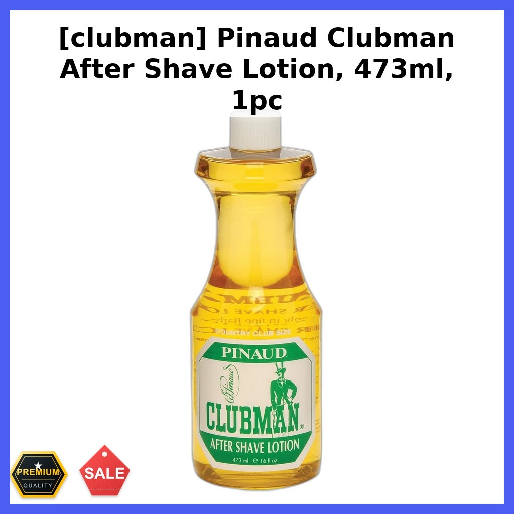 [clubman] Pinaud Clubman After Shave Lotion, 473ml, 1pc / Korean After Shave Lotion / Toning Formula
