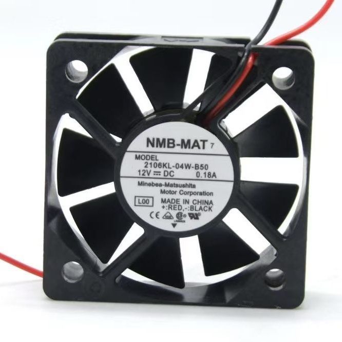 เหมาะสําหรับ NMB Double Ball Bearing พัดลมระบายความร้อน 12V 0.18 5 ซม.5015 2106KL-04W-B50