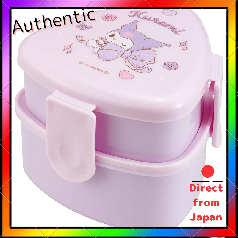 Skater Sanrio Kuromi Fancy Snacks Weets Girls Bento Box Lunch Box