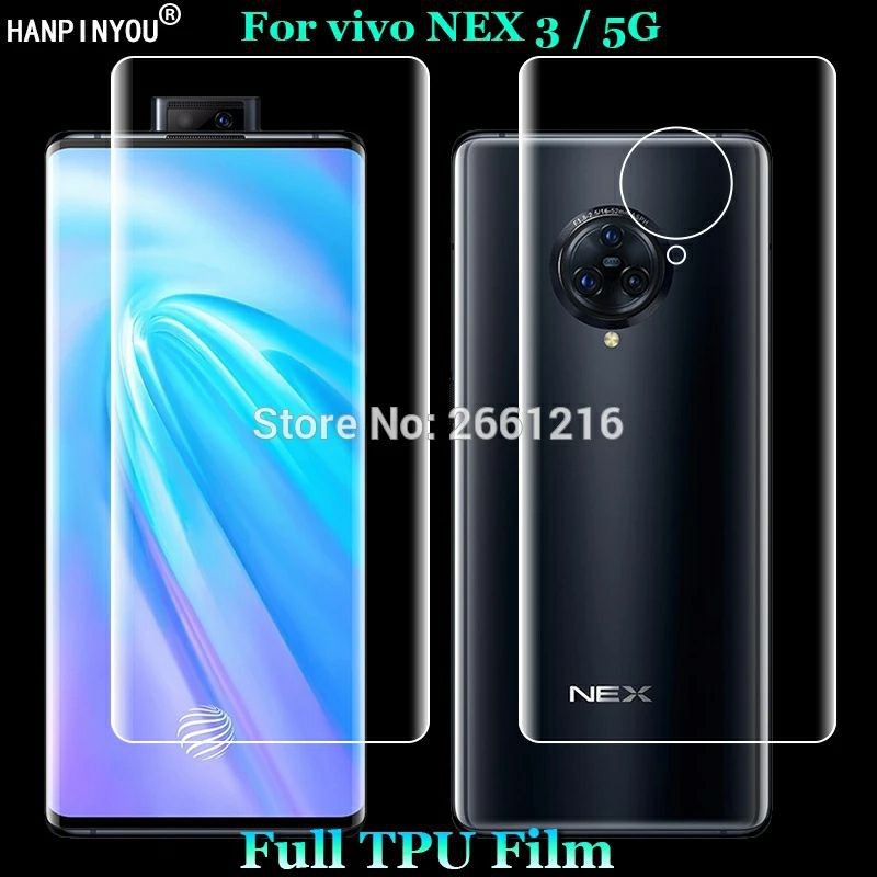 ไฮโดรเจล Vivo NEX 3 / NEX 3 5G / NEX 3S 5G ปกป้องหน้าจอ Premium Full Cover