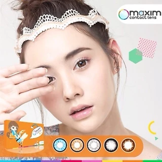 Maxim contact lens ตาโต รายเดือน 1 คู่ 2 ชิ้น