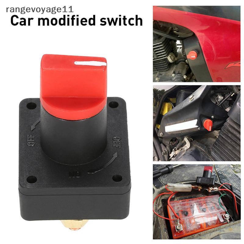 [Range11] 100A แบตเตอรี่ Master Disconnect Rotary Cut Off Isolator Kill Switch Car Van
 [VN]