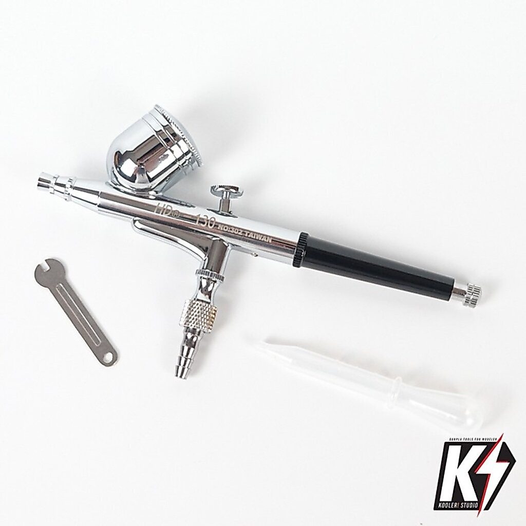 Airbrush แอร์บรัช HD-130 ระบบ Double action ( 0.2 / 0.3 / รูปที่ 6
