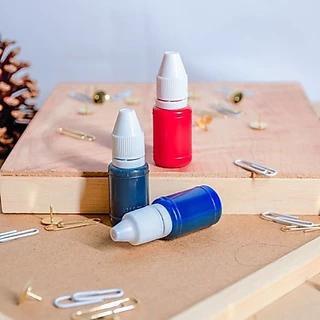 หมึกเติมตรายาง ตรายางหมึกในต้ว หมึกตรายางแฟลชแสตมป์ ขนาด 10 ml.