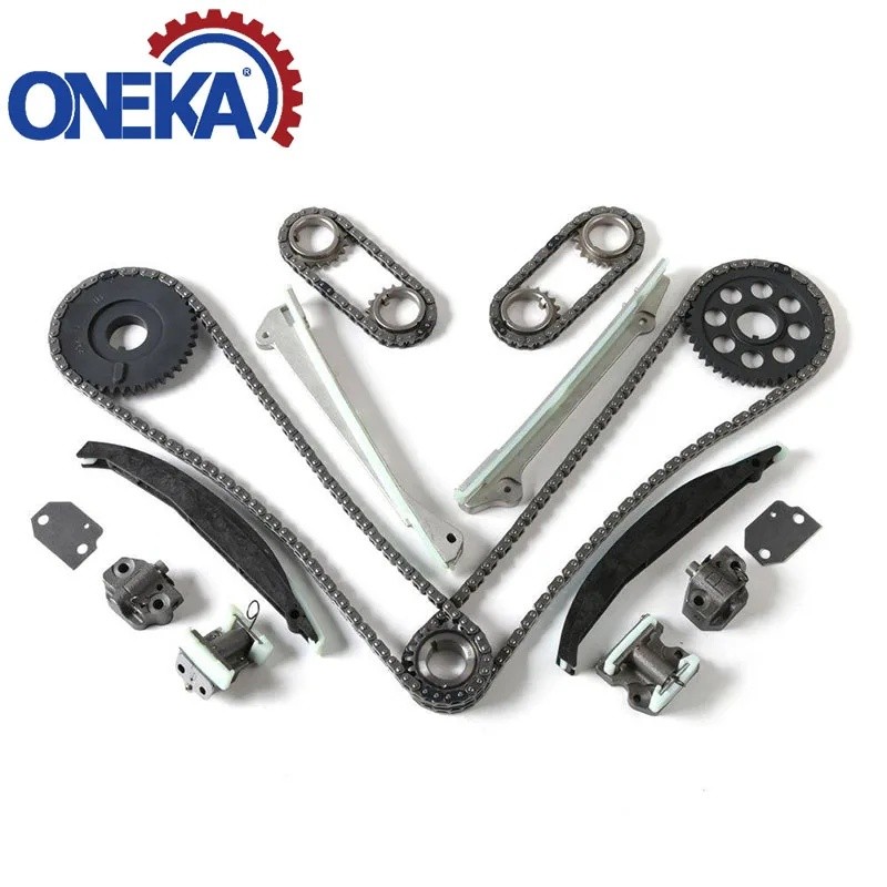 ONEKA ชุดโซ่ไทม์มิ่งเหมาะกับ DOHC 8Cyl 4.6L สําหรับ Ford Mustang 98-99 & Lincoln Continental 98-99 M