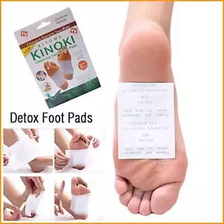 iremax mall Kinoki Detox Foot Pad แผ่นแปะเท้าดูดสารพิษ 10 กล่อง
