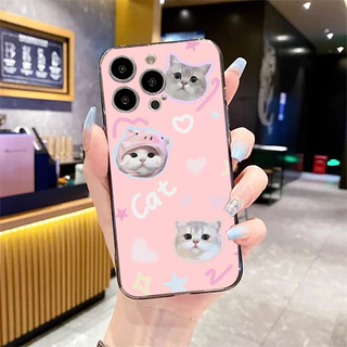 💎KingMall💎 เคสมือถือผู้หญิ กันกระแทกพรีเมียมบางเบากันรอยกันตก SAMSUNG A55 A54 A50 A30S A15 A14 A13 A05 A23 A16 A06