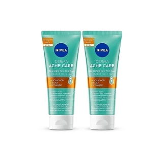 นีเวีย เจลล้างหน้า แอคเน่ รีแพร์ เจนเทิล ไมโคร เคลนเซอร์ 90 มล. 2ชิ้น NIVEA เจลล้างหน้าลดสิว