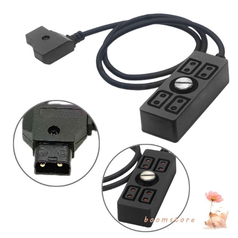 สายไฟ Boom D-tap D-tap Male to 4 Port Female D-Tap Hub Adapter with 1 4 Screw