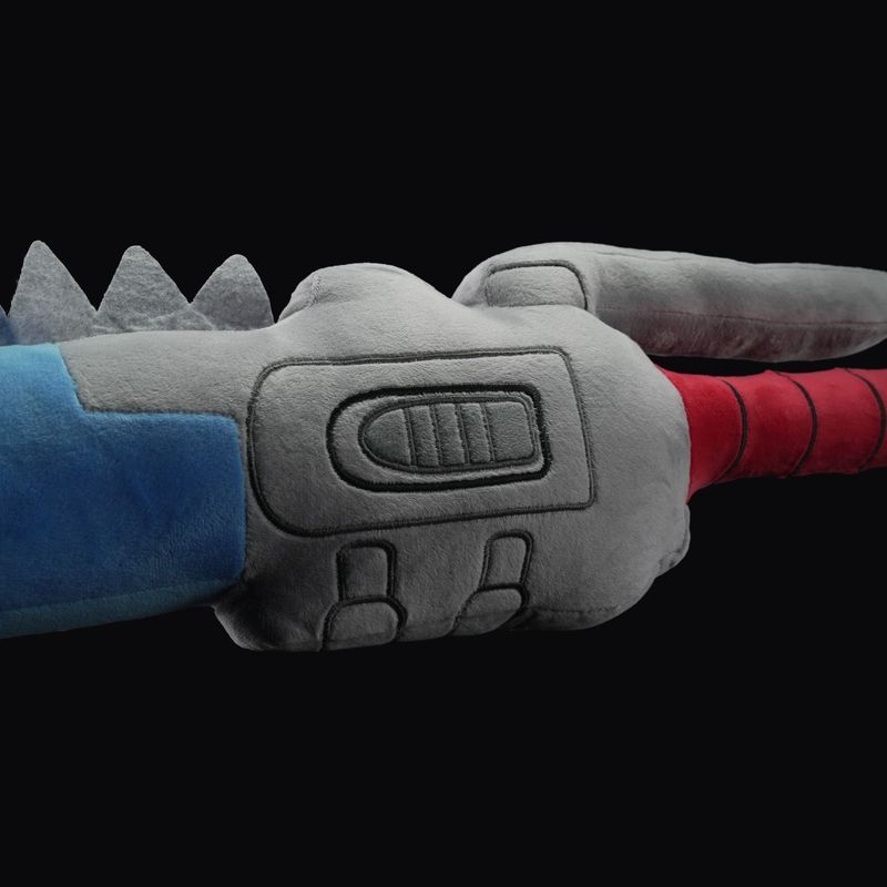 New Warhammer Sig Code Age Warhammer Plush Toy, Warhammer Chainsaw Sword Plush Weapon