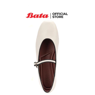 Bata บาจา รองเท้าแบบสวม ส้นแบน แฟชั่น สำหรับผู้หญิง รุ่น LONDON สีขาว 5311387 สีดำ 5316387 สีน้ำตาล 5314387