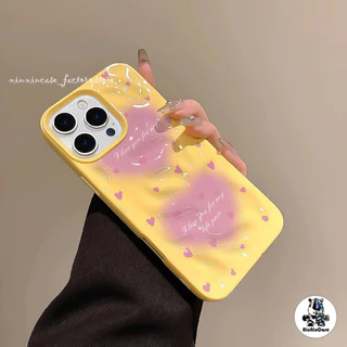 สําหรับ เคสไอโฟน 17 15 สำหรับ iPhone 13 16 11 15 17 14 12 Pro Max 15 14 16 7 8 Plus XR X XS ความรักเล็ก ๆ น้อย ๆ ที่หวาน