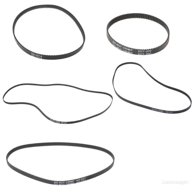 Loner GT2 Timing Belt Closed Loop 3D Printer Accessory 2GT 6mm Closed Synchronous Belt
