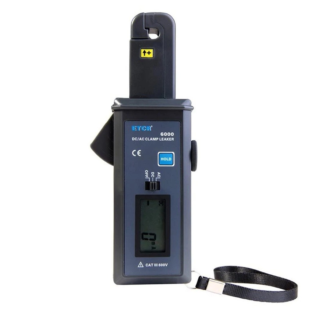 ช่วงการวัด 0mA ~ 60A ความละเอียด 1mA วัด DC/AC Leakage Current Digital Clamp Meter มัลติมิเตอร์ Mult