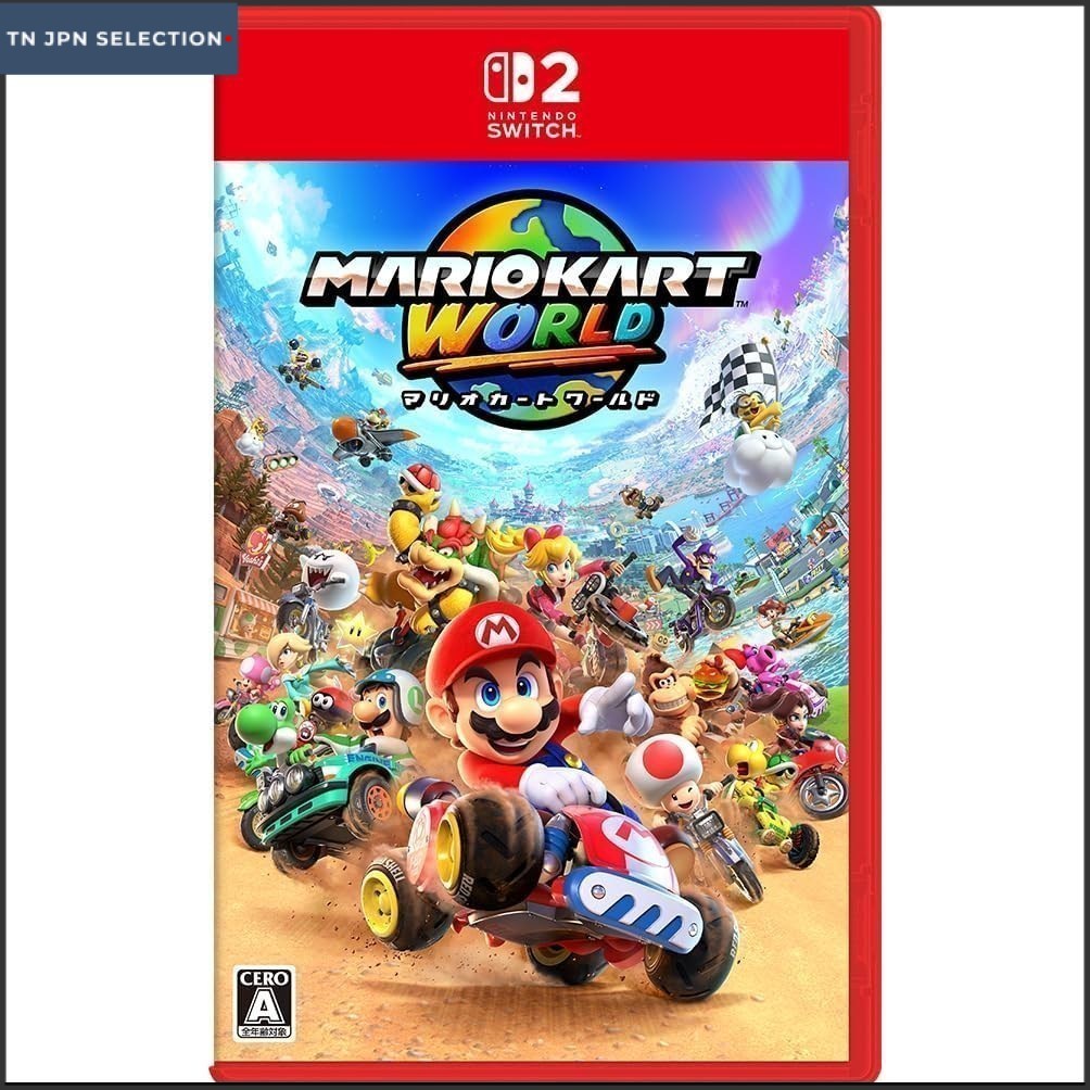 Nintendo Switch Mario Kart World Switch 2 Edition 24-Player Online Race Game Brand New Japan