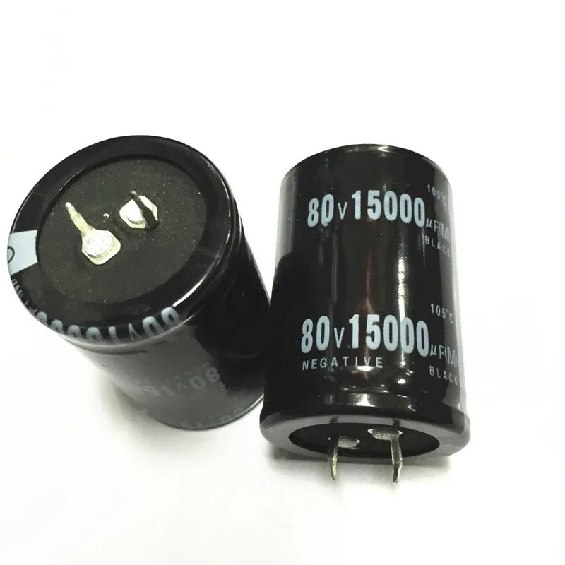 10PCS 80v15000uf Electrolytic Capacitor Radial 15000UF 80V 35x50 มม.