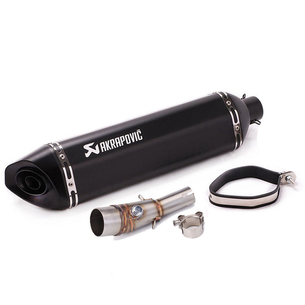 [ใหม่] ADV350 NSS350 FORZA350 ท่อไอเสียดัดแปลงรถจักรยานยนต์เต็มส่วนส่วนส่วนหางคาร์บอนไฟเบอร์ท่อไอเสี