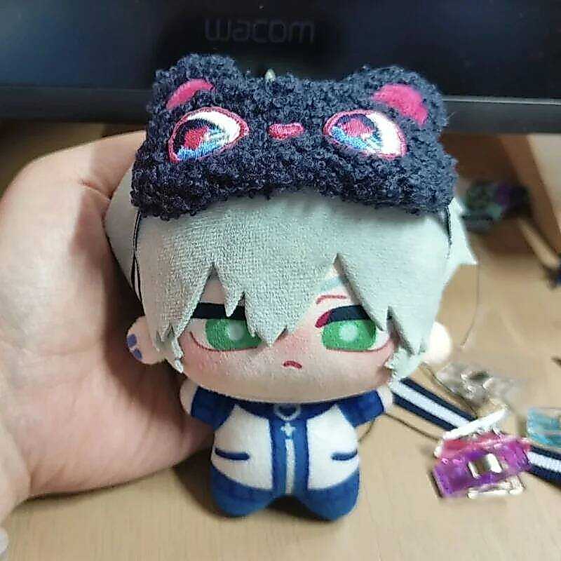 C 10Cm Alien Stage Plush Doll Tile Ivan Cosplay Pendant Plushie Kawaii Knapsack Creative Toy Headba