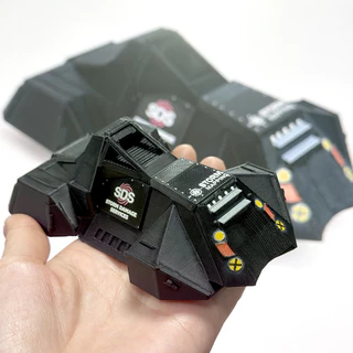 TIV2 Titus Storm Chaser รถ 3D พิมพ์ DIY ประกอบของเล่น SDS Tornado Puncher Dongfeng CT2 คอลเลกชัน