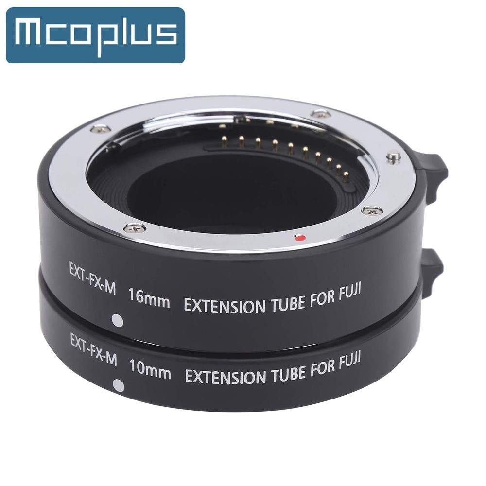 Mcoplus Auto Focus AF Macro Extension Tube แหวนสําหรับ Fujifilm X-mount X-PRO3 X-T4 X-T3 X-H1 X-E3 X
