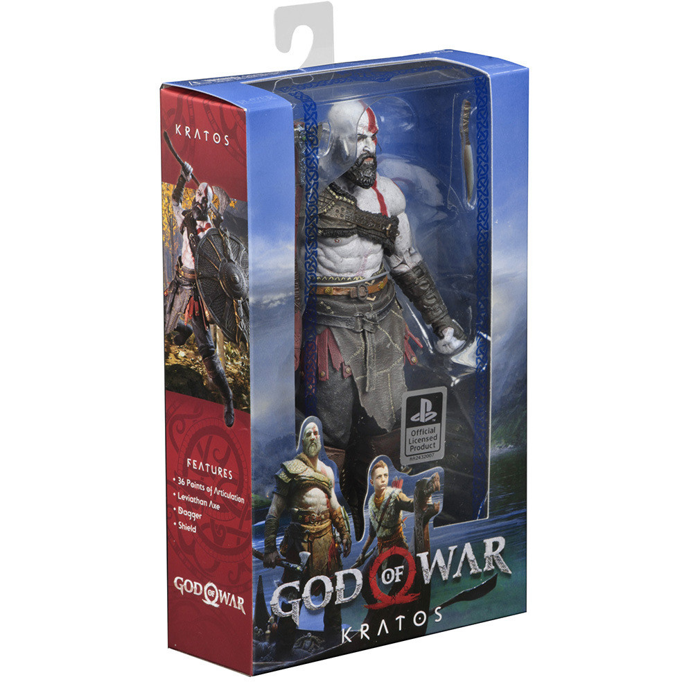 NECA PS4 God of War 4 Kratos God of War 27 ซม. โมเดลฟิกเกอร์