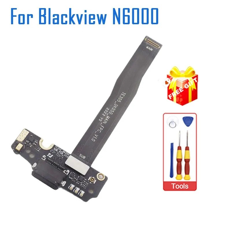 ใหม่ Original Blackview N6000 USB บอร์ดเชื่อมต่อหลัก FPC เมนบอร์ดริบบิ้นสาย flex FPC สําหรับ Blackvi