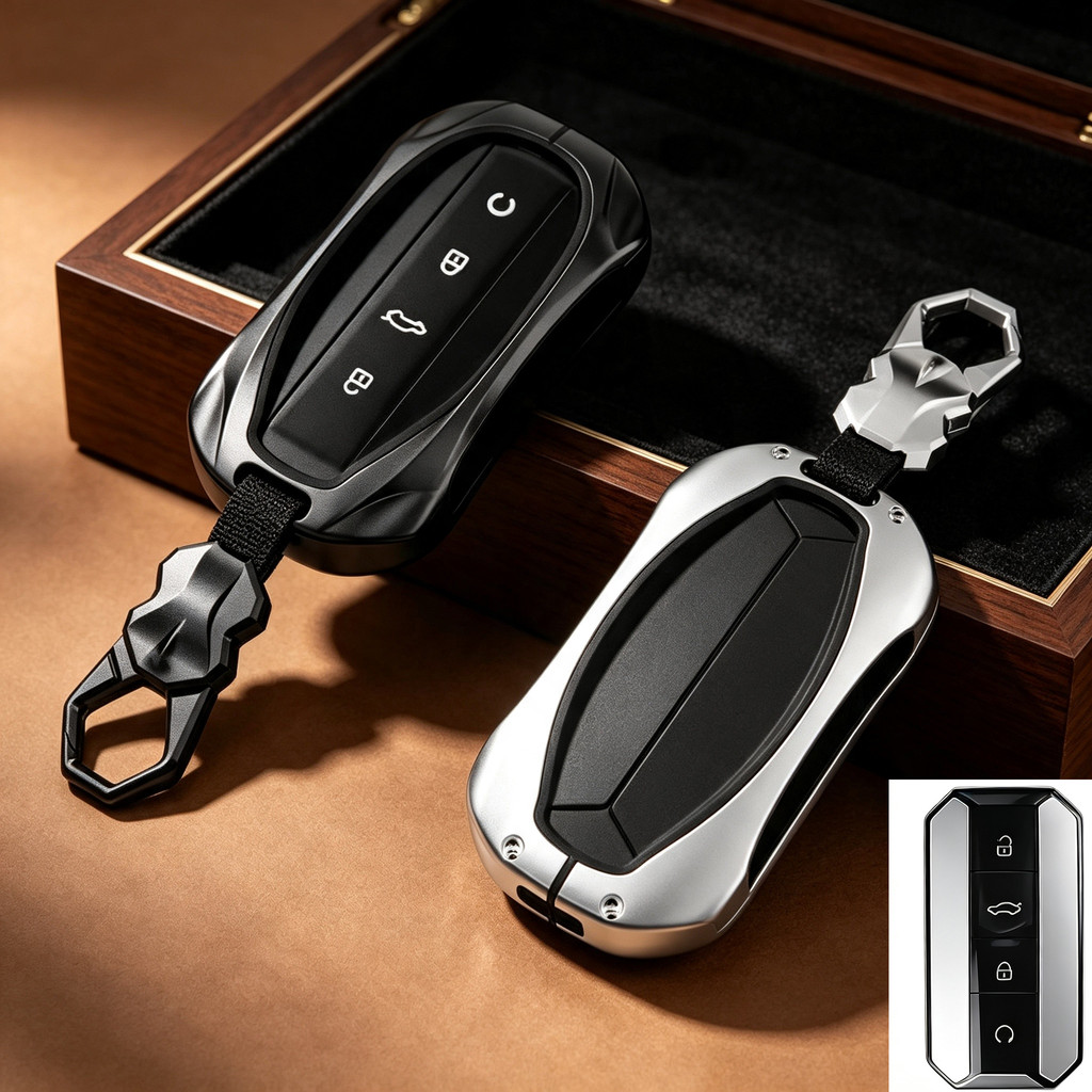 Key Case CHERY Jaecoo J5 EV เคสกุญแจรีโมทรถยนต์ Jaecoo 5/J5 EV Jaecoo 5 EV พวงกุญแจรถ
