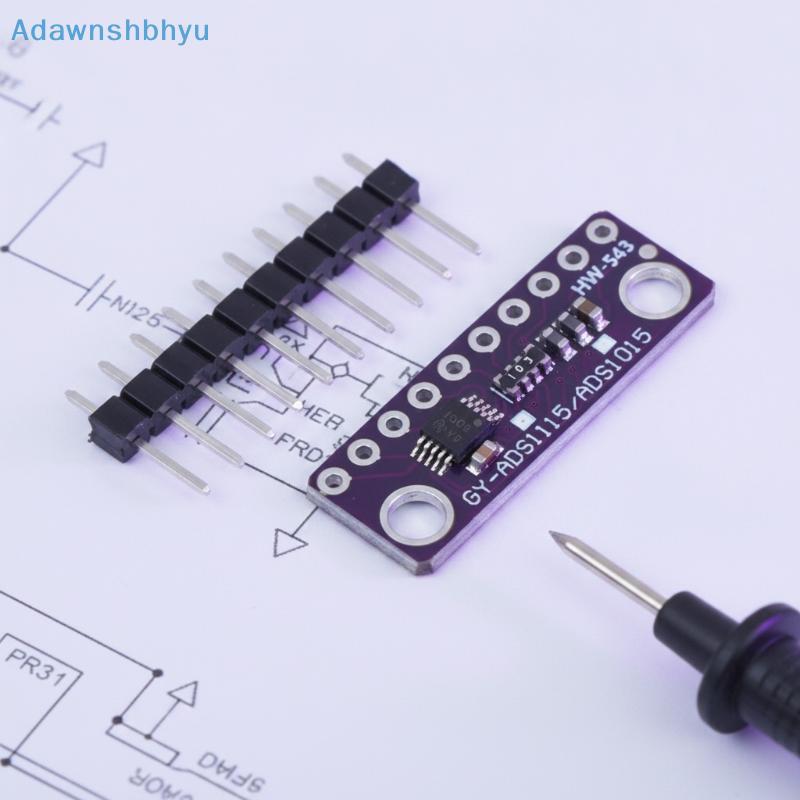 Adhyu ADS1115 ปรับเพิ่ม 16Bit ADC โมดูล 4 ช่องความแม่นยําสูงสําหรับอุปกรณ์ตรวจจับแบบพกพาการพัฒนาการเ