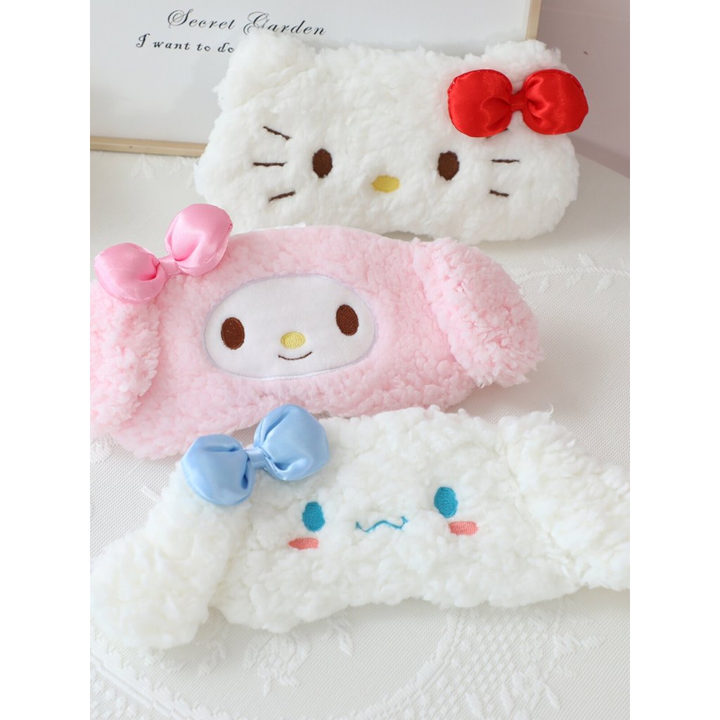 Plus Plush Kumi Eye Mask น่ารักการ์ตูนหยกสุนัข Eye Mask แรเงา Sleep Ice Pack Ice Pack หอพักนักเรียน 