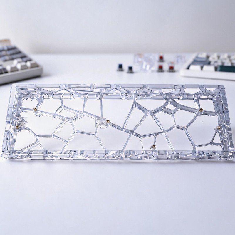 BTM 60% GH60 Keyboard Shell พร้อมกรอบ PC สําหรับ GH60 GT60 Builder Keyboard Case Frame