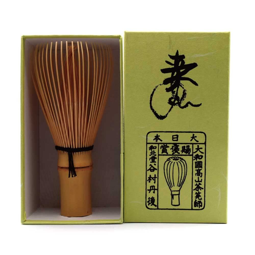 แปรงชงชามัทฉะ (ชาเซน) Tanimura Tango ไม้ไผ่ขาว 11ซม. ผลิตในนารา ญี่ปุ่น | Tanimura Tango Matcha Whis