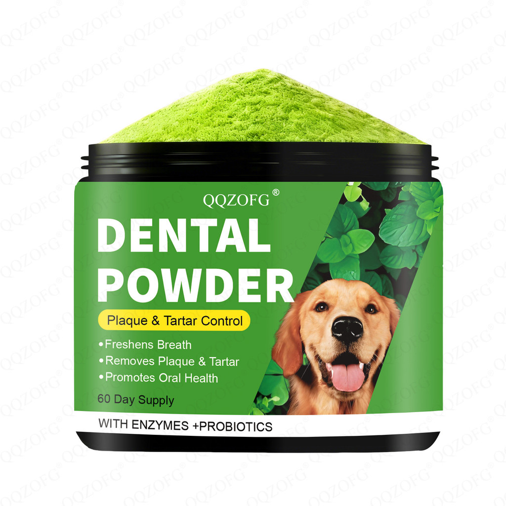DENTAL POWDER Pet Tooth Cleaning POWDER TK ขายร้อน Fresh Source โรงงานขายส่ง