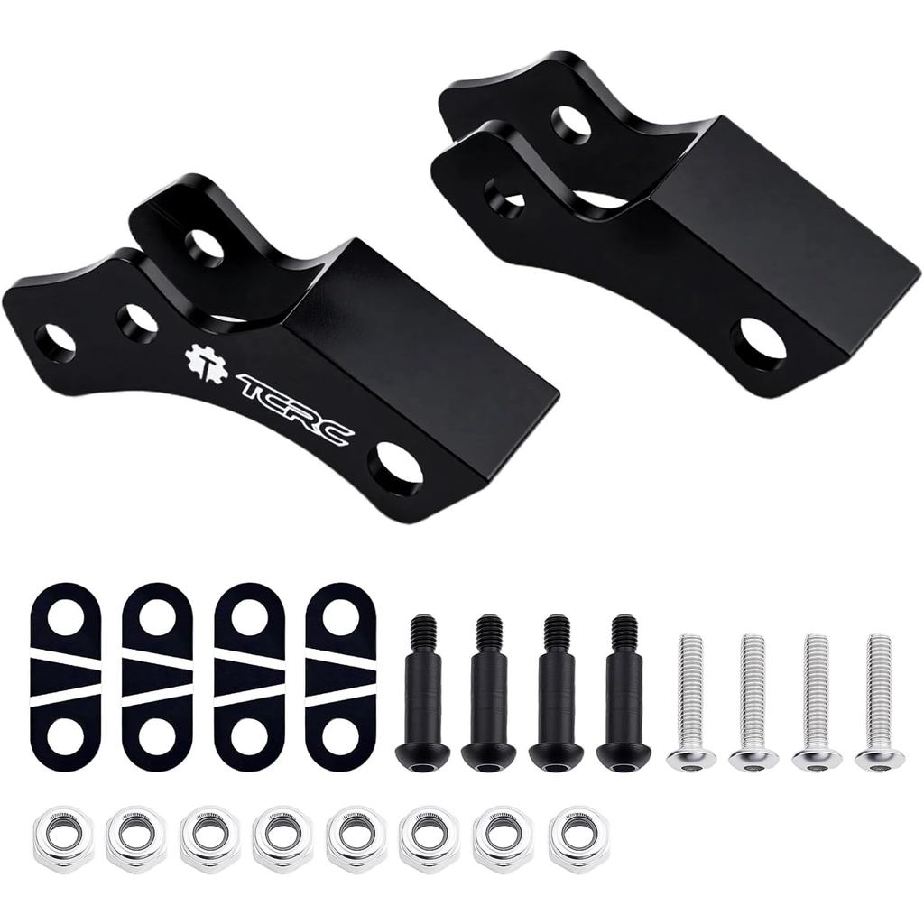 7075 อลูมิเนียม Reverse Mount ฤดูใบไม้ผลิแขวนชุดแปลงสําหรับ 1/10 RC4WD TF2 & TF2 LWB