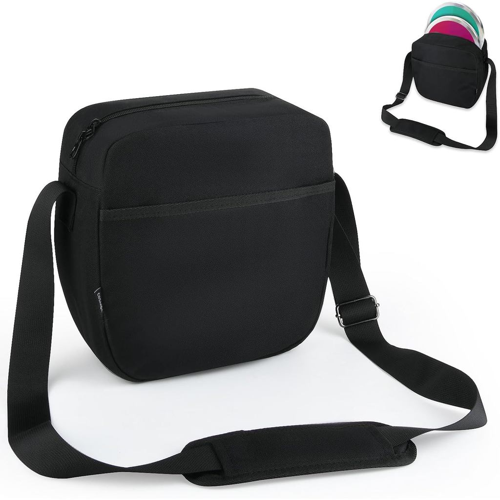 Cosmos Discus Carrier Bag Discus กระเป๋าสะพายปรับสายรัด, Track และ Field Discus โยนพกพา กระเป๋าเก็บแ