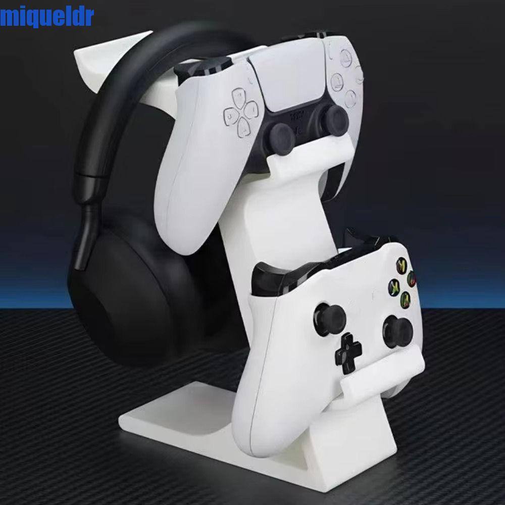 มาก แท่นโชว์เกมแพด,2ชั้น3งพิมพ์ผู้ถือตัวควบคุมเกมไร้สาย,ยืนแสดงพร้อมชุดหูฟังยืนแขวนตัวควบคุมเกมที่มั่นคงยืนแสดงอุปกรณ์เก