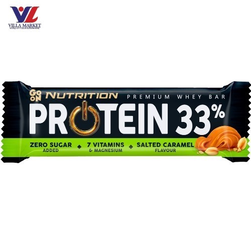 [สินค้าส่งด่วน] [5905] Go On โปรตีนบาร์ รสซอลเท็ดคาราเมล โกออน 50g