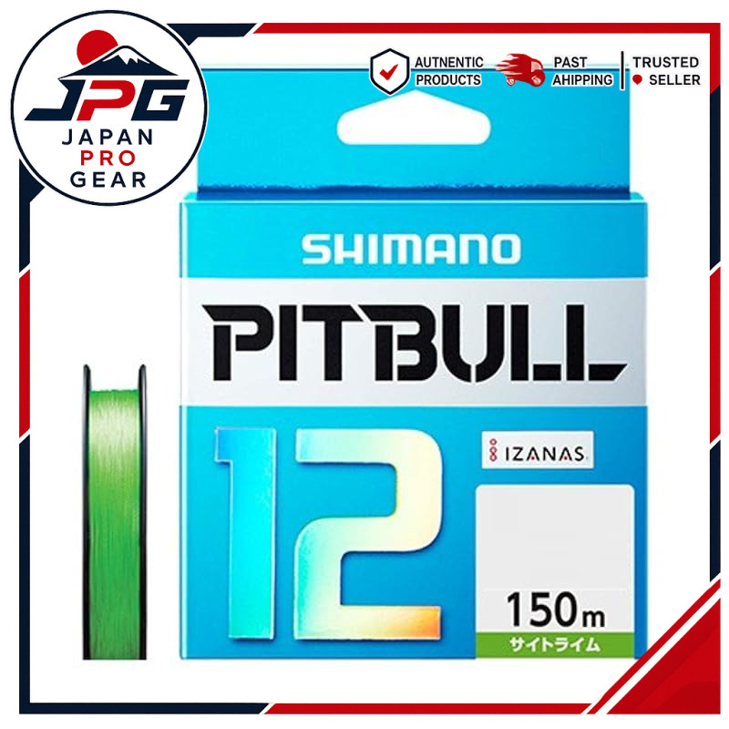 Shimano PE Line Pitbull 12-Strand 150m Varied Thickness [Direct from Japan]
