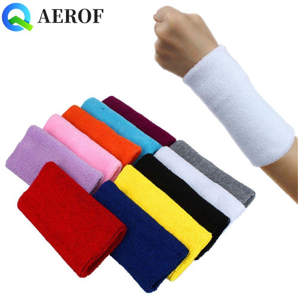 AEROF Sweatband ออกกําลังกายฟิตเนสยิมโยคะแอโรบิก Basketbal Arm Band