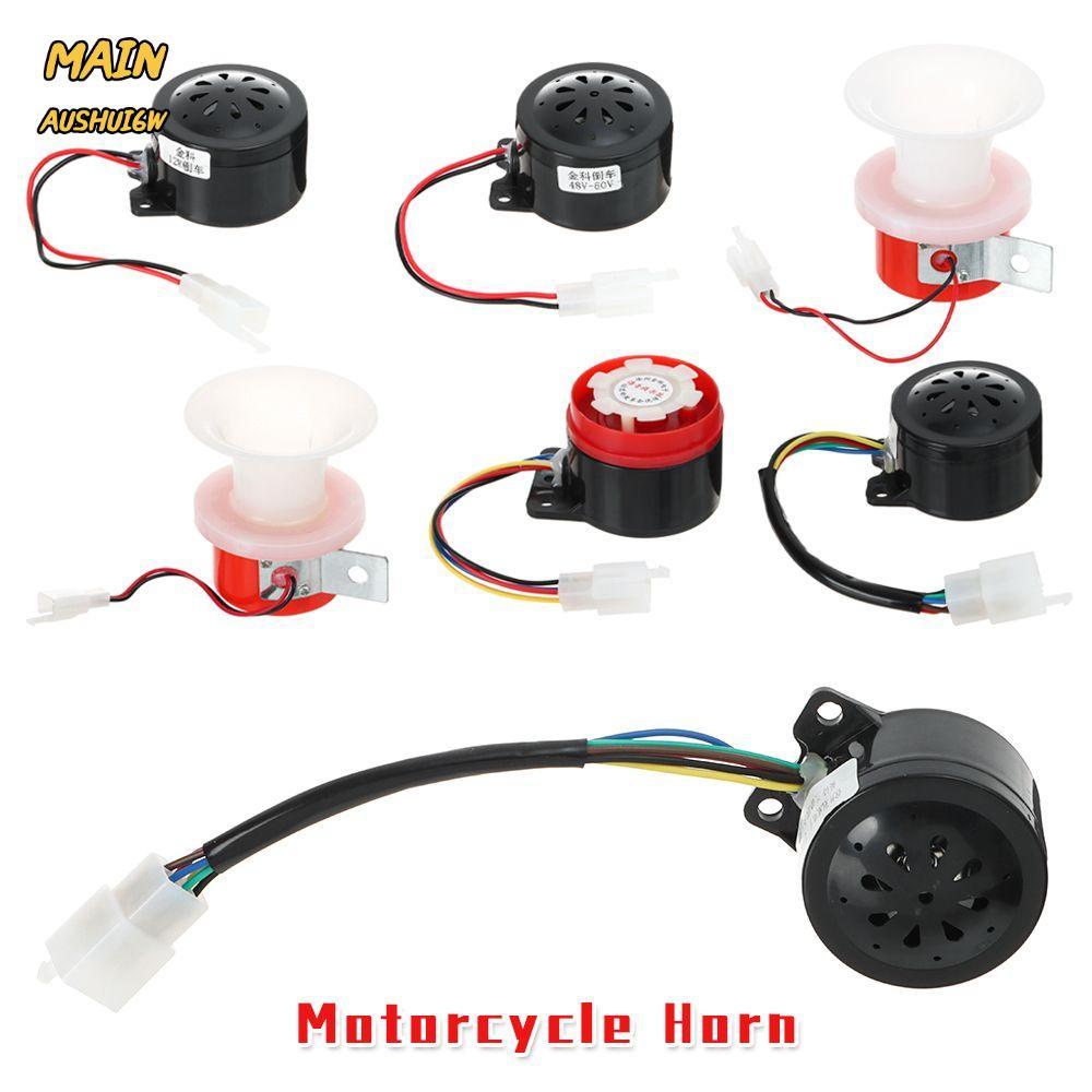 MAINAUSHUI6W Reversing Horn Kit 105db Moped Dirt Bike 12 V/60 V 1.5A รอบ Loud Horn