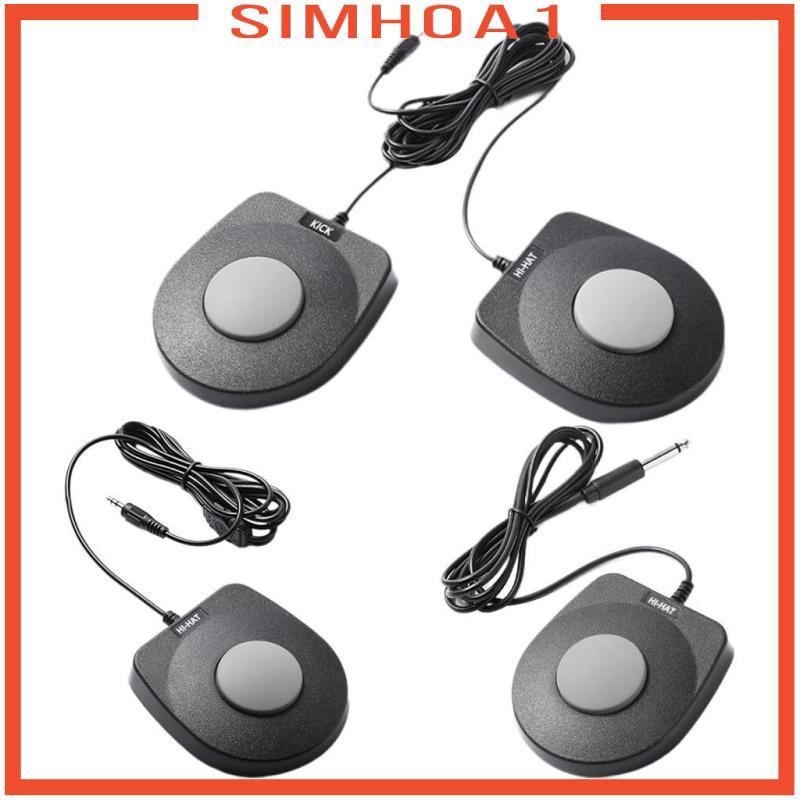[Simhoa1] Compact Sustain Pedal Drum Set Pedal Piano Sustain Pedal อะไหล่เครื่องดนตรีสําหรับเปียโนดิ