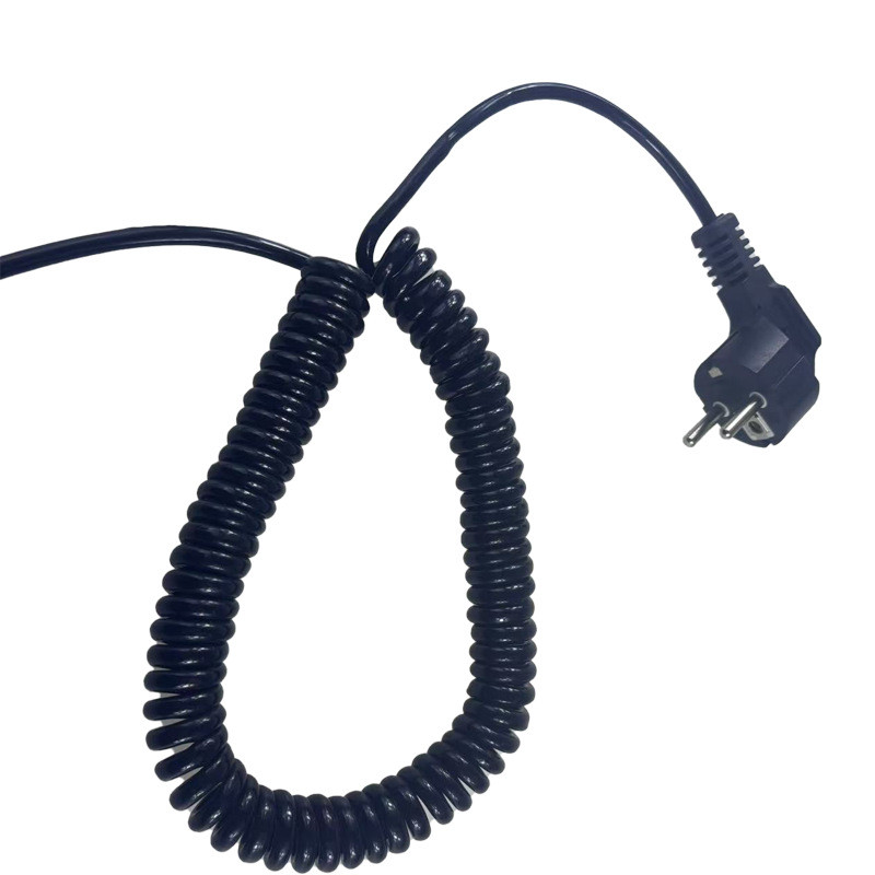 อุปทานโดยตรง 2-Core 3-Core 4-Core 5-Core Certifiable Retractable Spiral Wire มาตรฐานแห่งชาติทองแดงบร