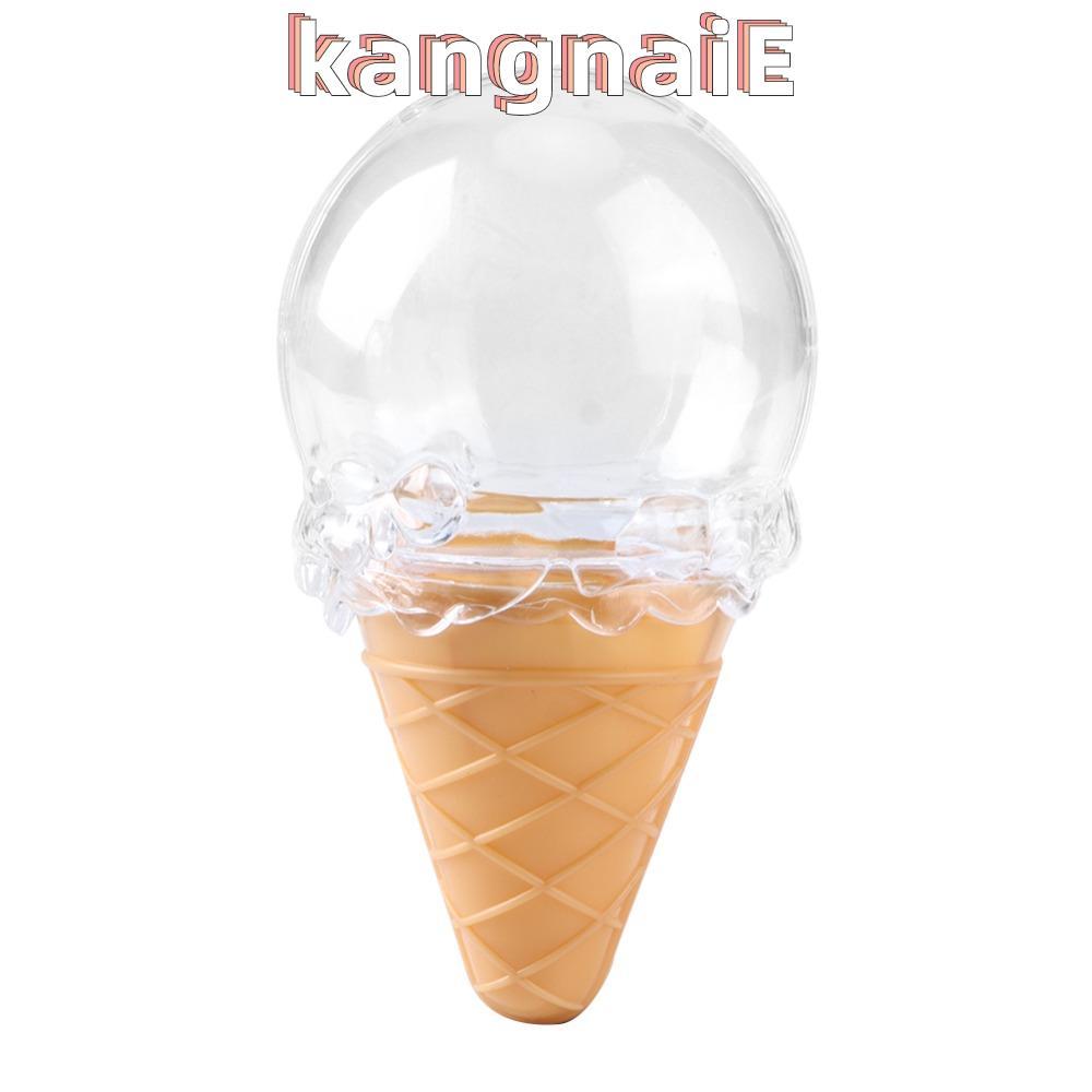 KANGNAI 8 ชิ้นกล่องขนมไอศกรีม,นํามาใช้ใหม่โปร่งใสกล่องขนม,พรรคโปรดปราน 10x6 ซม./3.9x2.4in รูปไอศกรีม
