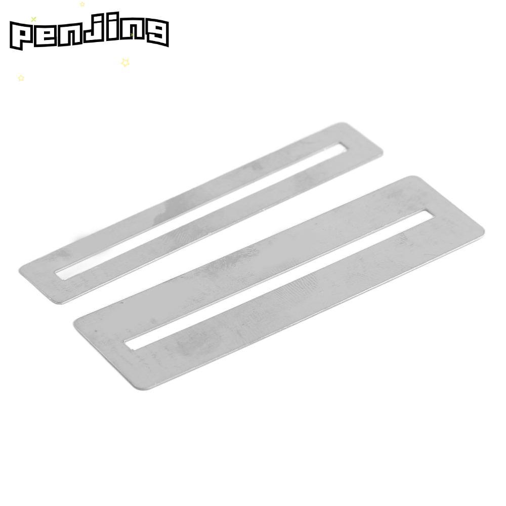PENJING 3 ชุด Fret Wrap, Silver Color Steel Guitar Guard, ทนทาน 7.8 ซม. ขนาด Fretboard Guard กีตาร์ 