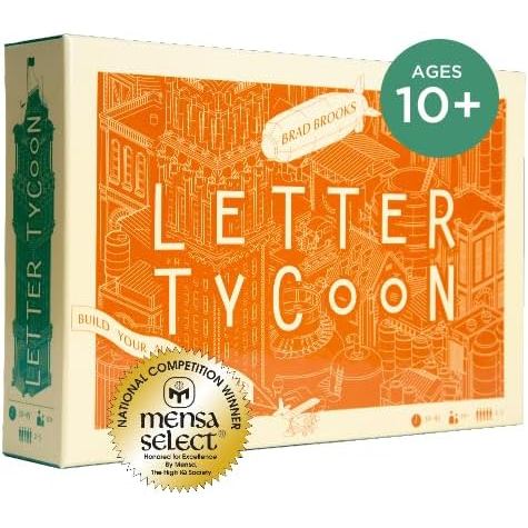 Letter Tycoon: Mensa Select Word-Building Strategy Game for Families and Friends อายุ 10+, 2-5 ผู้เล